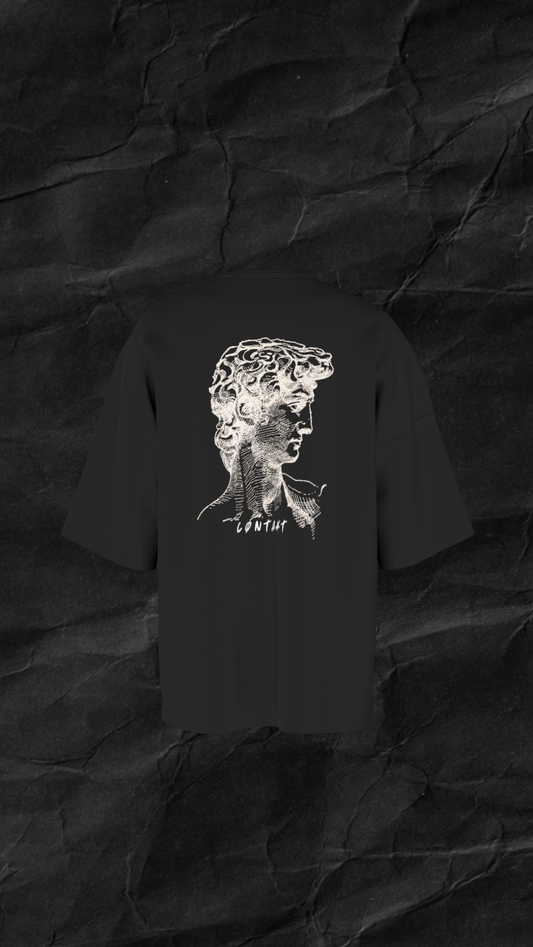 T-shirt oversize CØNTΛKT NOIR Grec